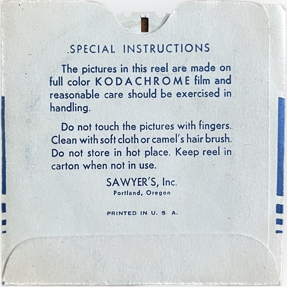 🎈2/$20 - VIEW-MASTER 331 “New Orleans, Louisiana” Reel. - Picture 3 of 3